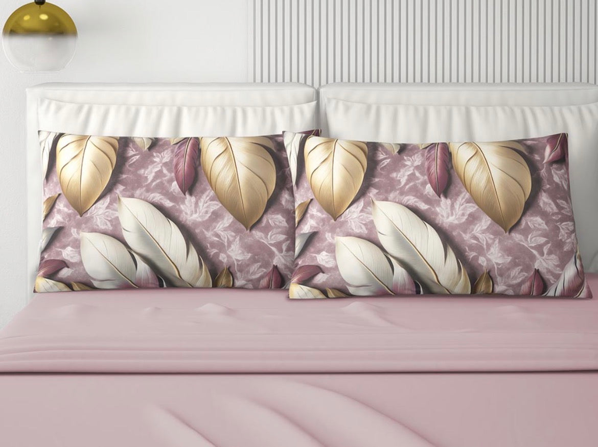 Completo letto matrimoniale con federe digitali ✨