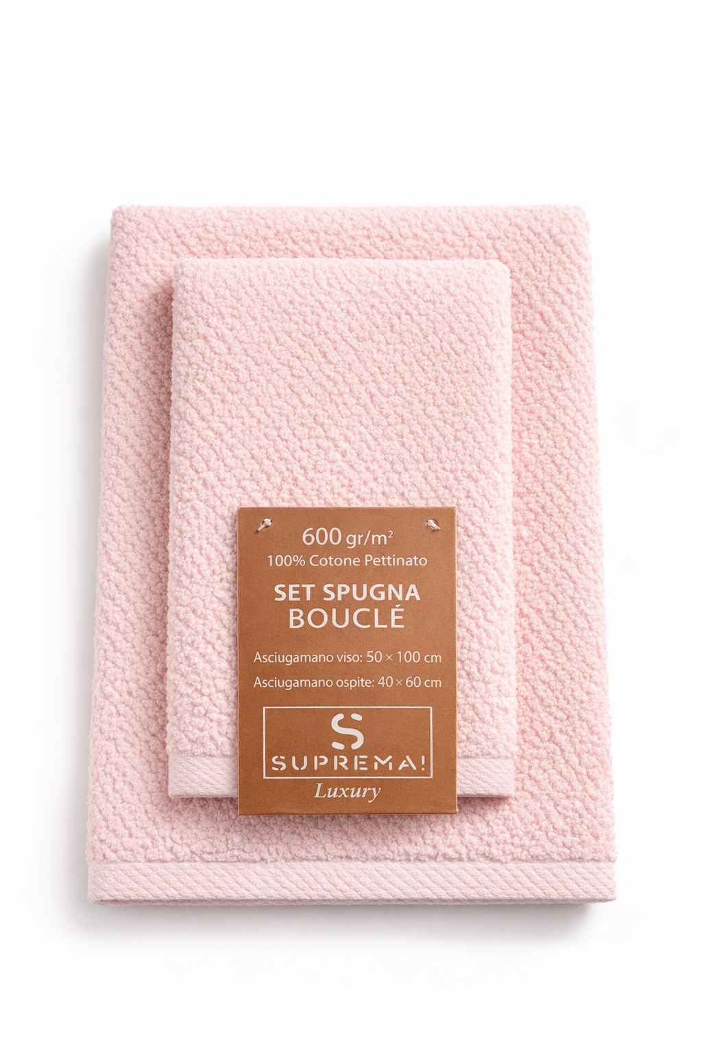 Asciugamani Boucle 1+1 ✨