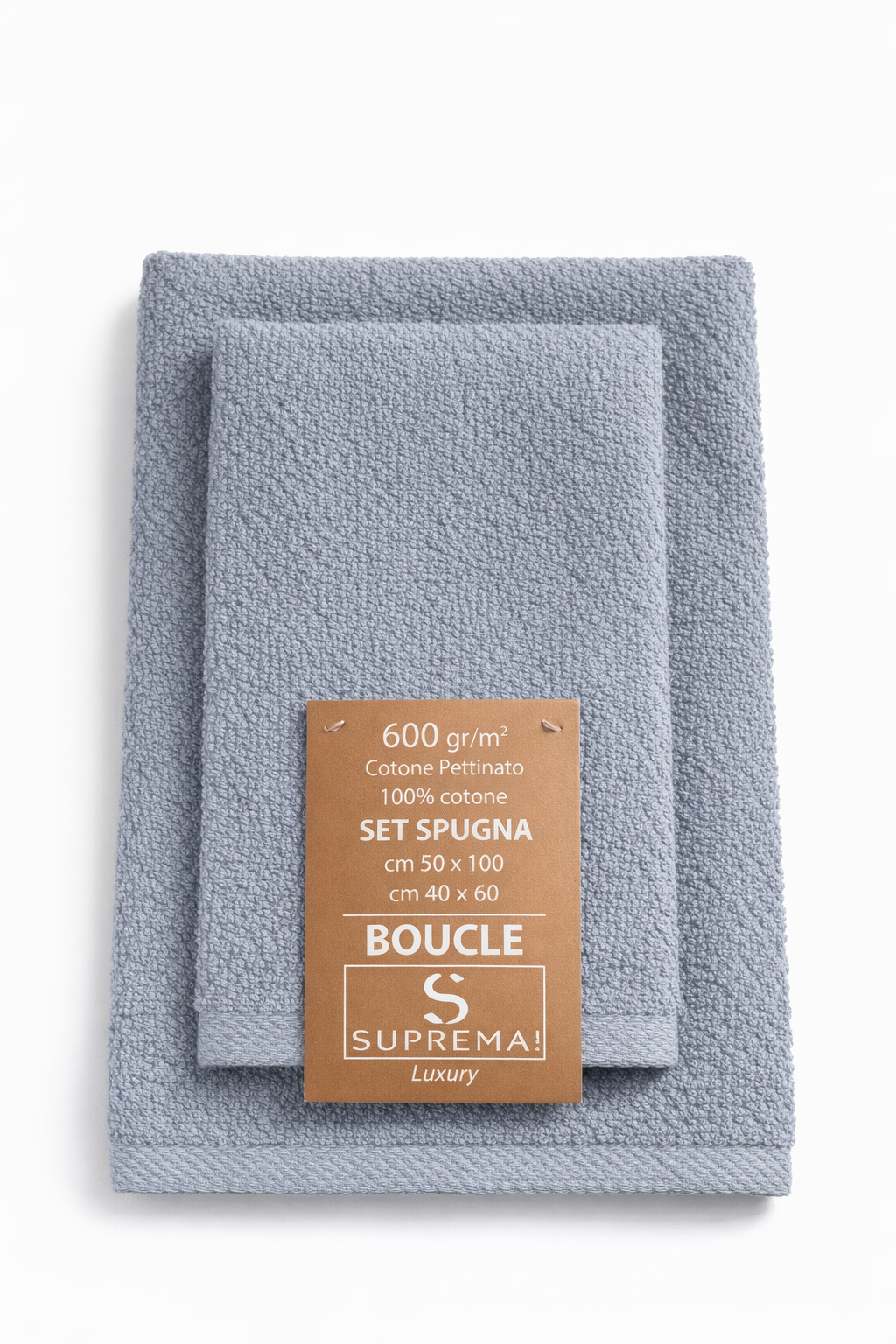 Asciugamani Boucle 1+1 ✨