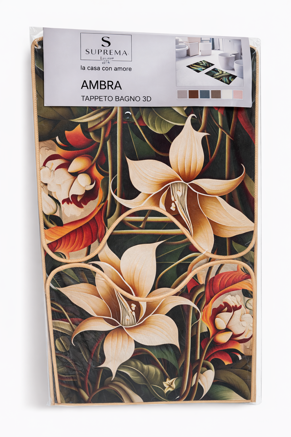 Tappeti bagno 3D✨